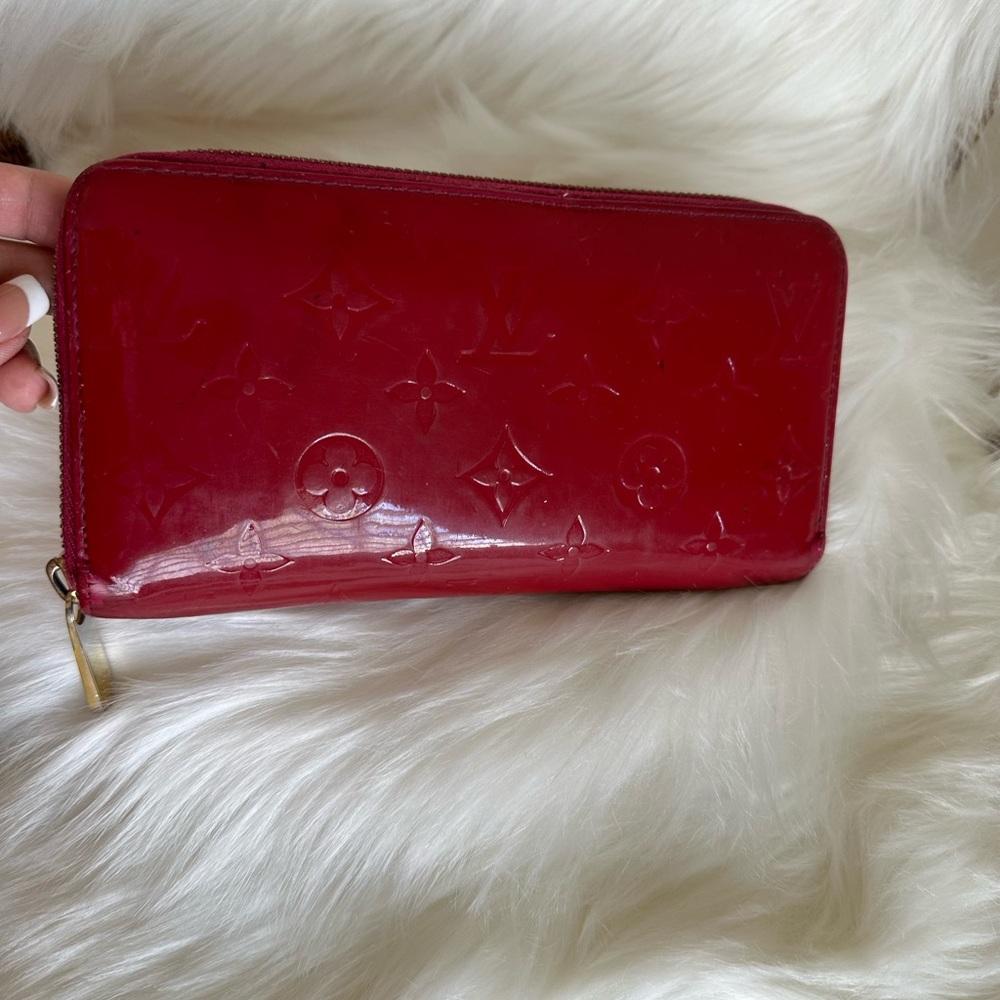 Louis Vuitton Red Wallet